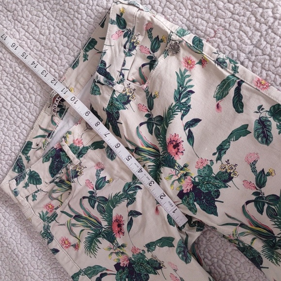 Scotch & Soda Maison Scotch Botanic W29 L32 Floral Jeans - Picture 9 of 16